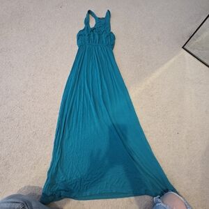 Teal Maxi Dress